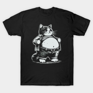 Chubby Cat // Funny Cat Lover T-Shirt